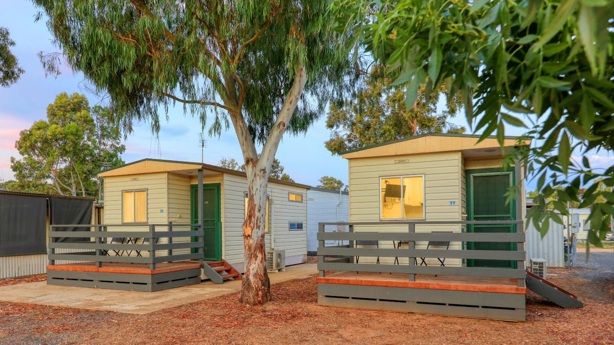Yarrawonga Riverlands Tourist Park Exterior foto